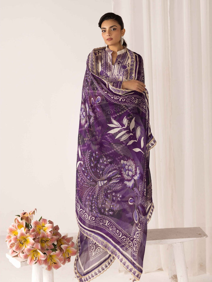 RangRez by NUR Embroidered Lawn