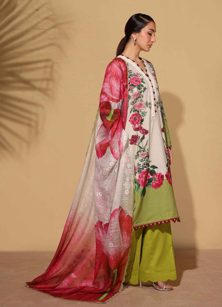 signora  Printed Embroidered Lawn