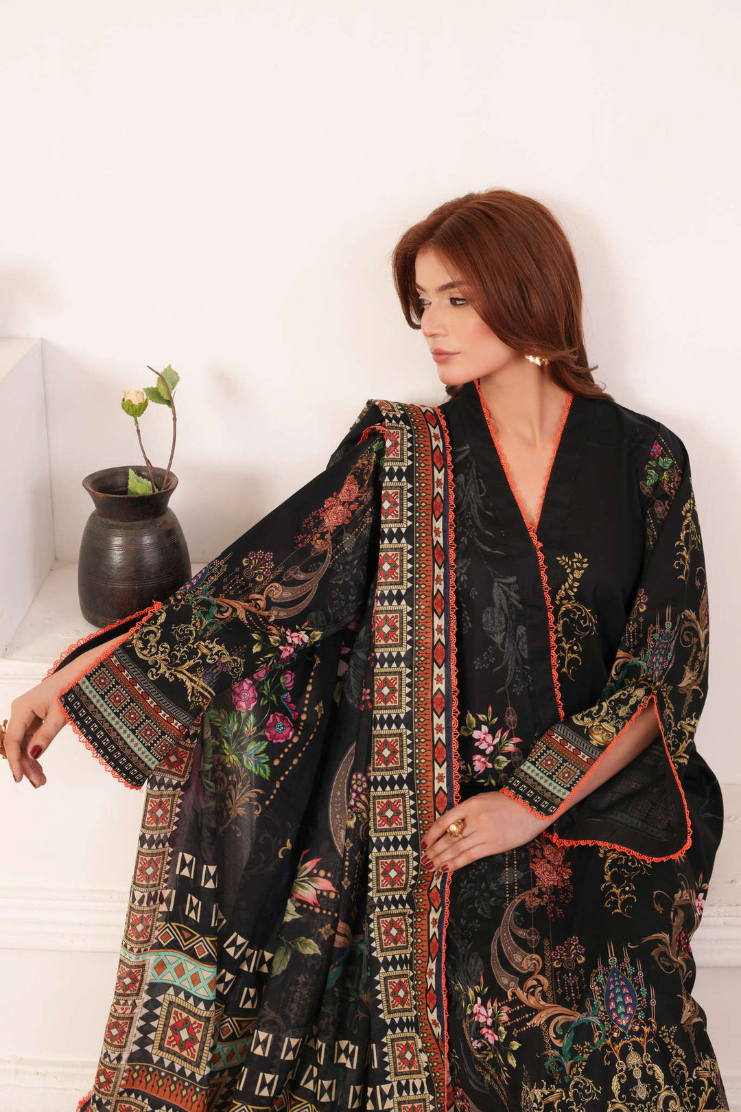 Printed Lawn Unstitched 3 pc