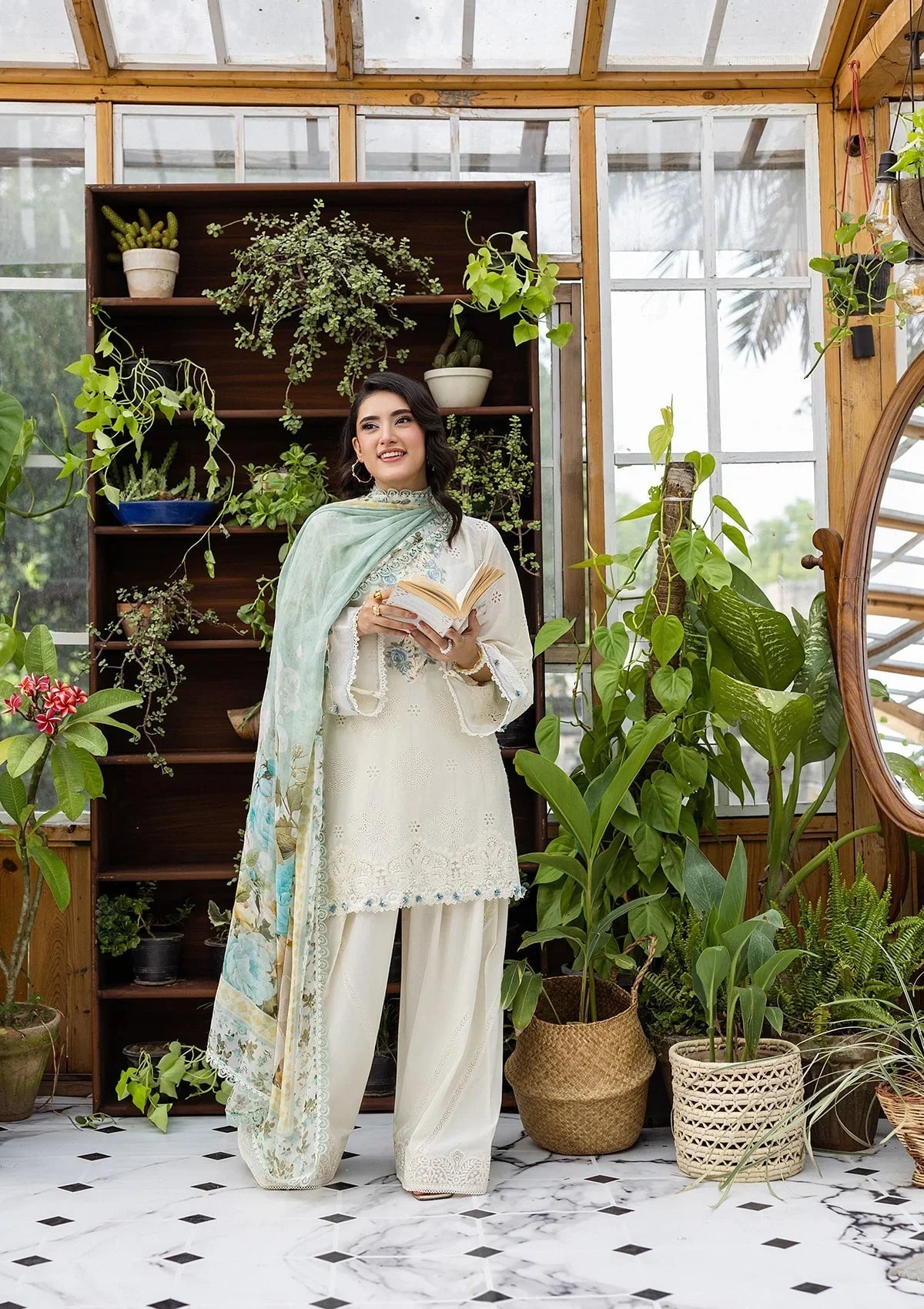 E.Craft Chikankari Lawn