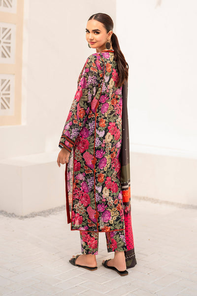 BAROQUE EMBROIDERED PRINTED LAWN UF-666