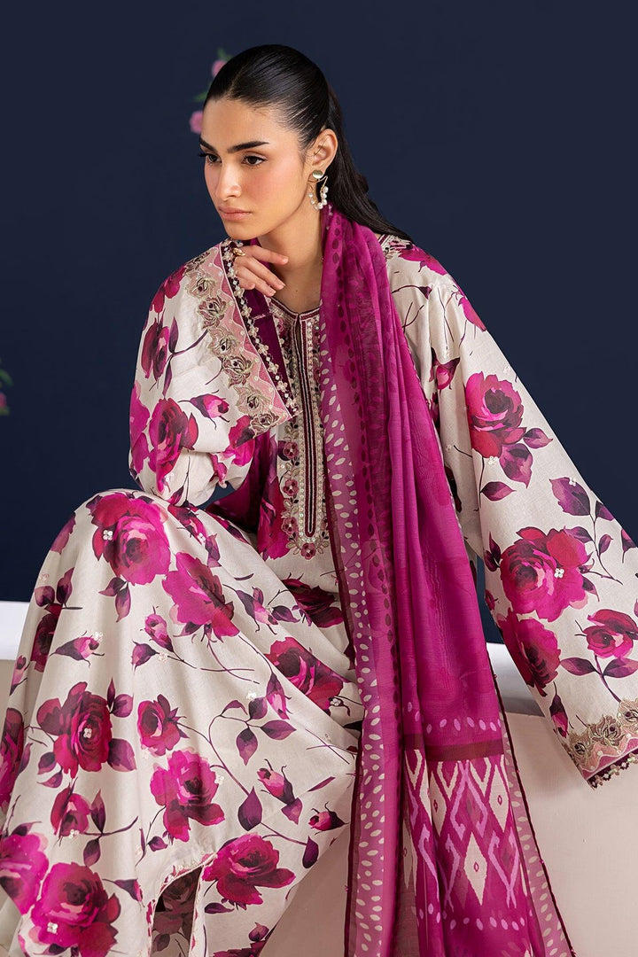 Embroidered Printed Lawn