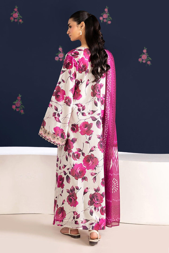 Embroidered Printed Lawn