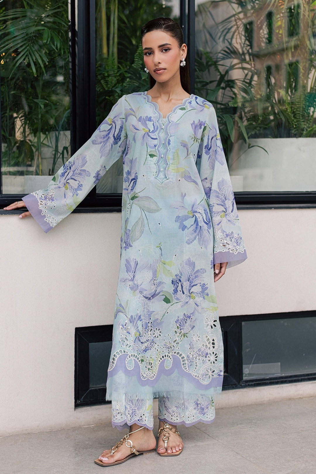 Ballerina Unstitched Lawn 2 piece