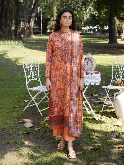 SILSILA 3-Piece Unstitched Digital Printed Lawn Suit