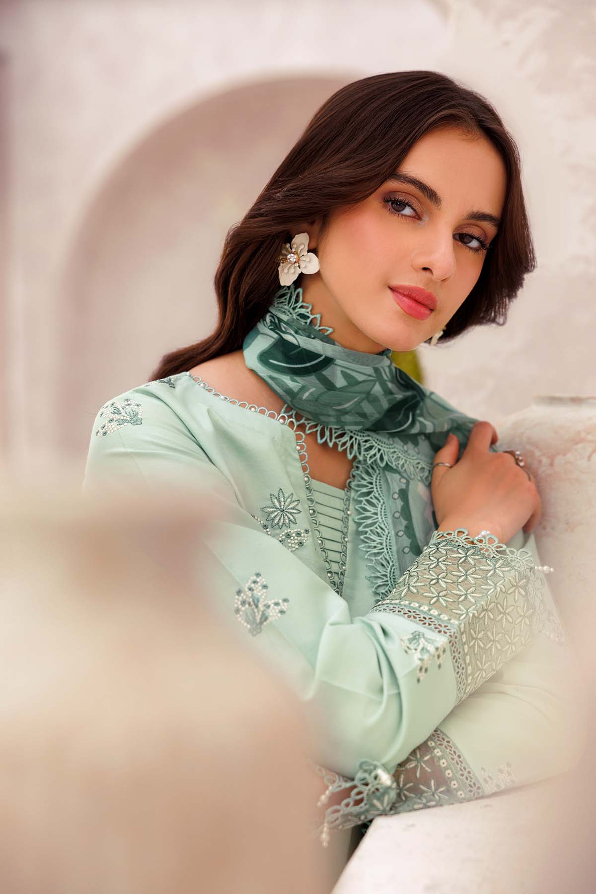 BAHAR EMBROIDERED LAWN