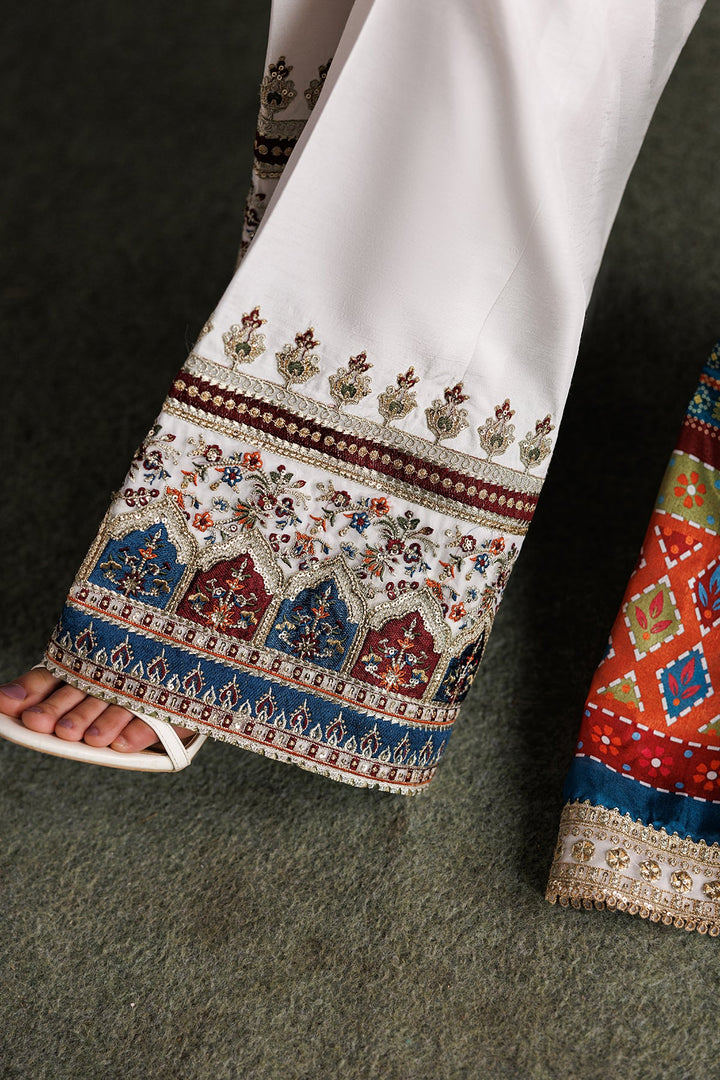 EMBROIDERED CHIFFON