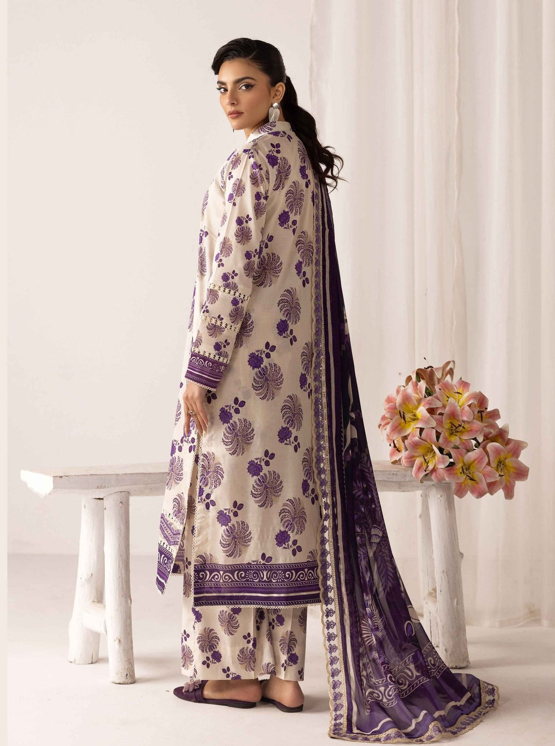 RangRez by NUR Embroidered Lawn