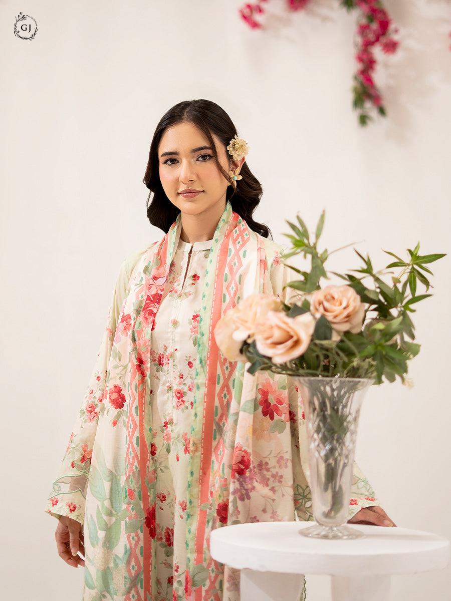 NAAZ E GUL Printed Lawn Unstitched 3 pc