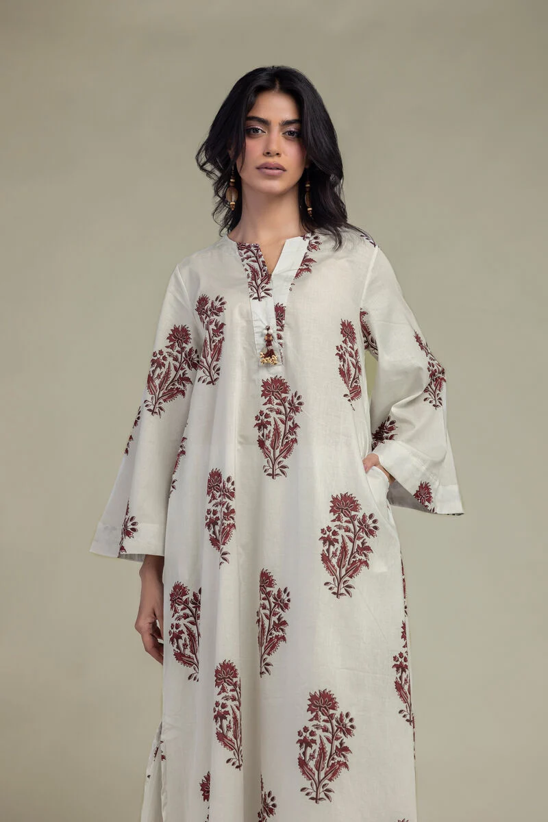 Printed | Cambric Printed Cambric Kurta With Dupatta