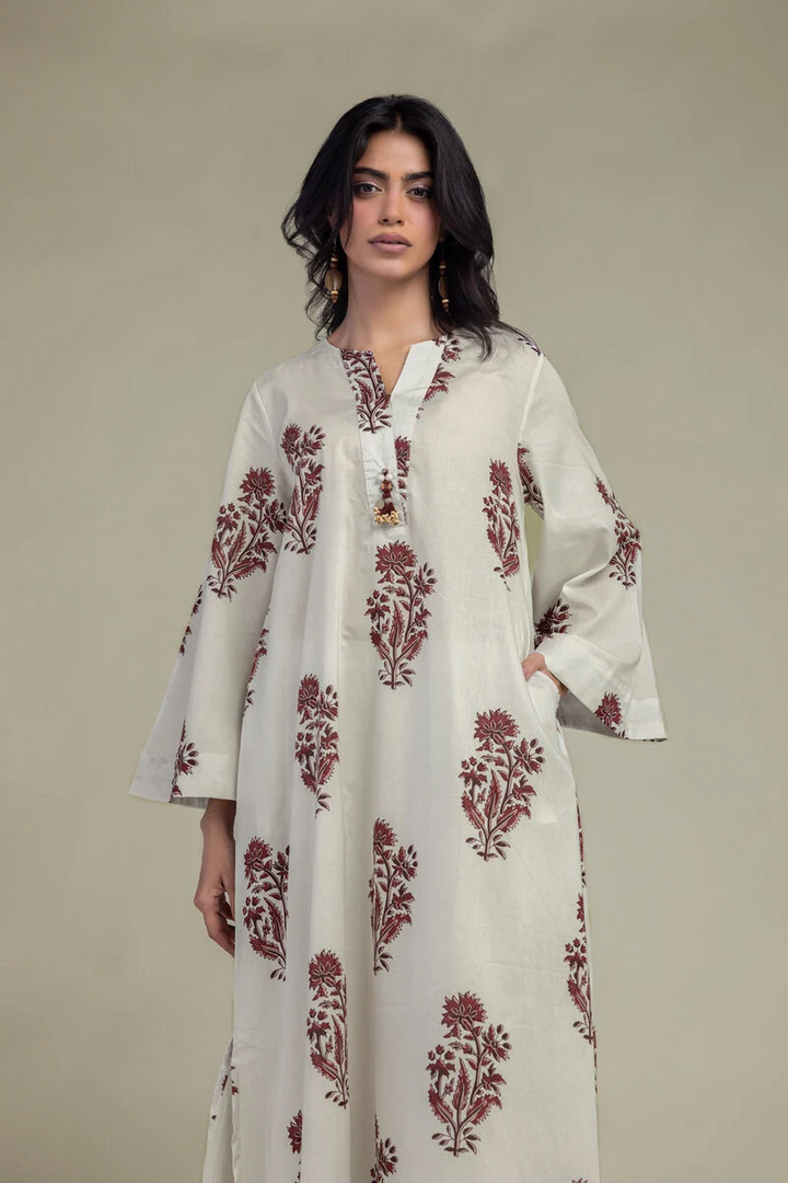 Printed | Cambric Printed Cambric Kurta With Dupatta
