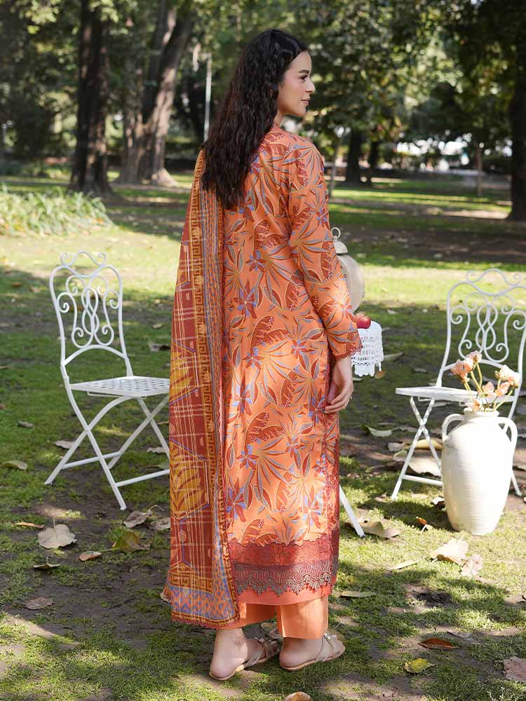 SILSILA 3-Piece Unstitched Digital Printed Lawn Suit