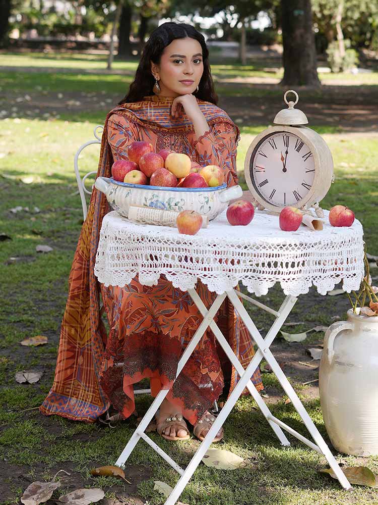 SILSILA 3-Piece Unstitched Digital Printed Lawn Suit