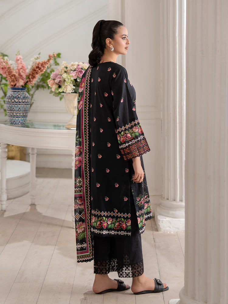 GULL BAHAR 3-Piece Unstitched Digital Printed Lawn Suit