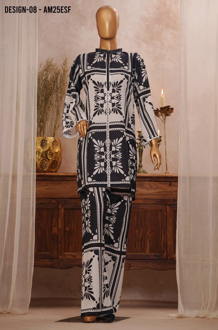Digital Printed Lawn Stitched 2 Piece Suit