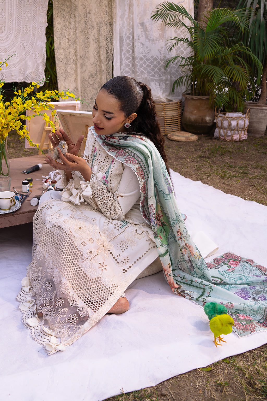 3 PIECE EMBROIDERED LAWN