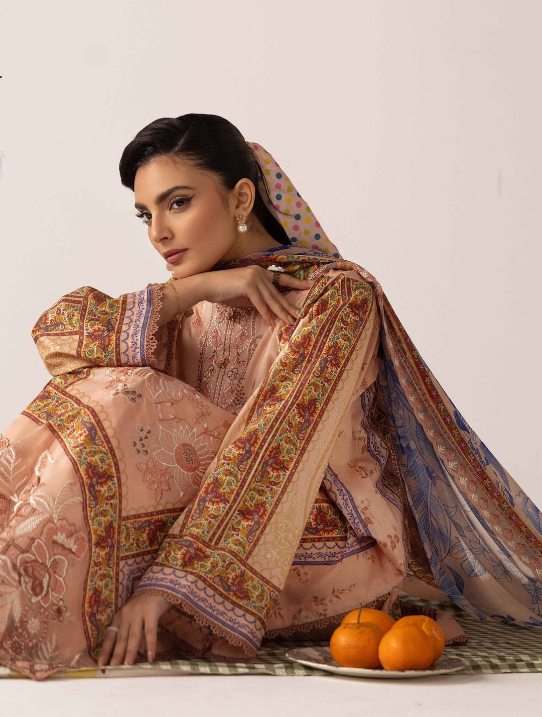 RangRez by NUR Embroidered Lawn