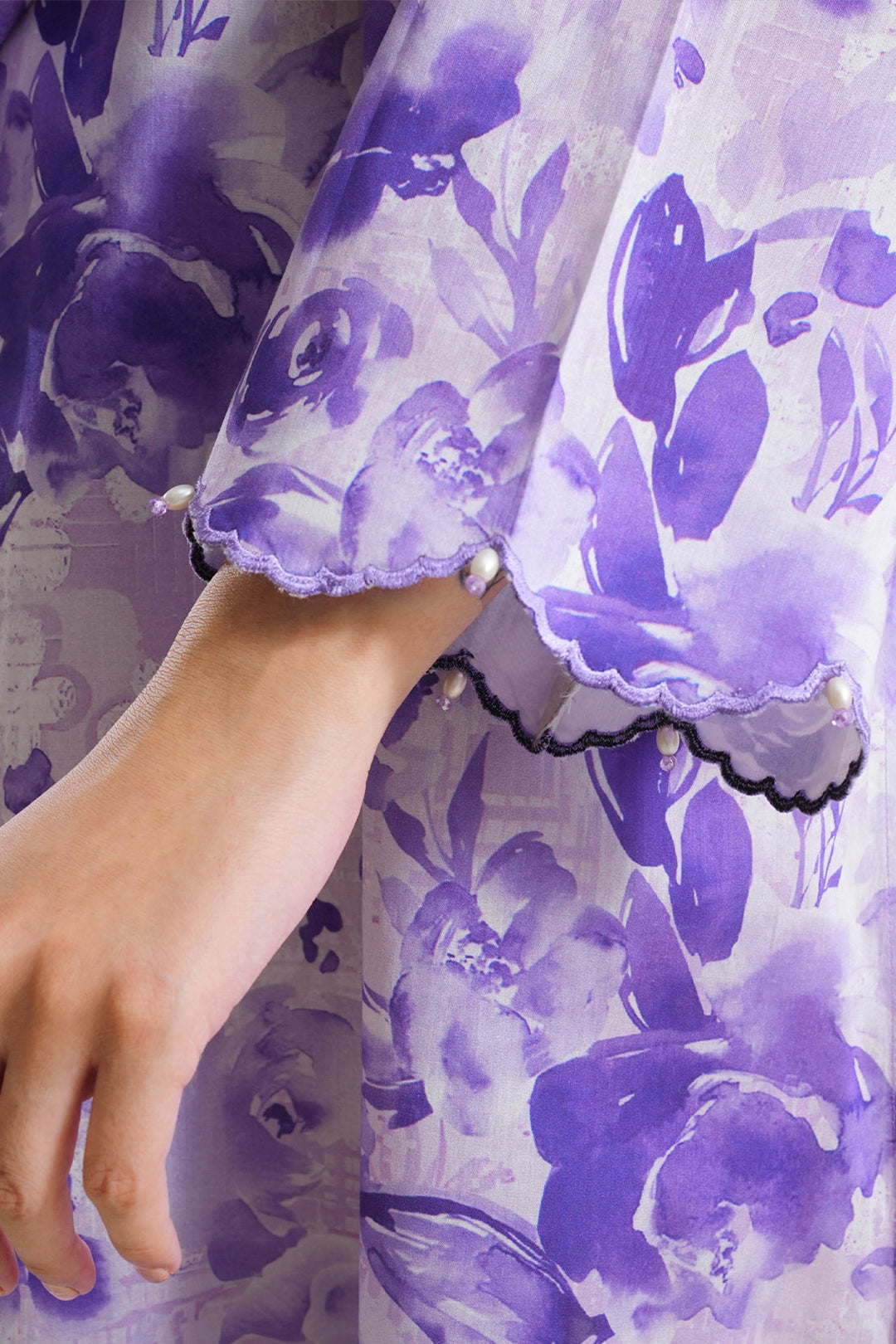 Unstitched Printed Lawn 3 Piece