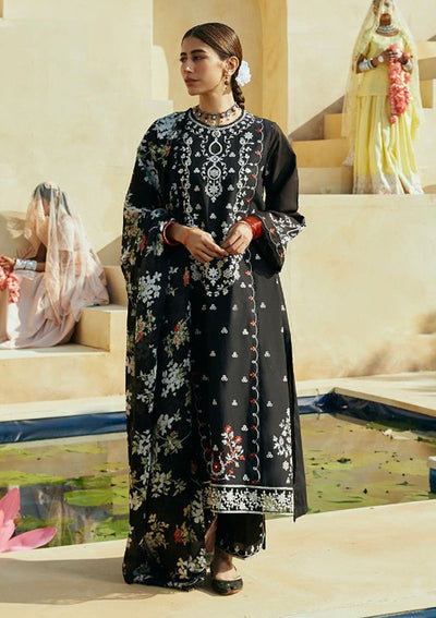 3 PIECE LAWN EMBROIDERED SUIT