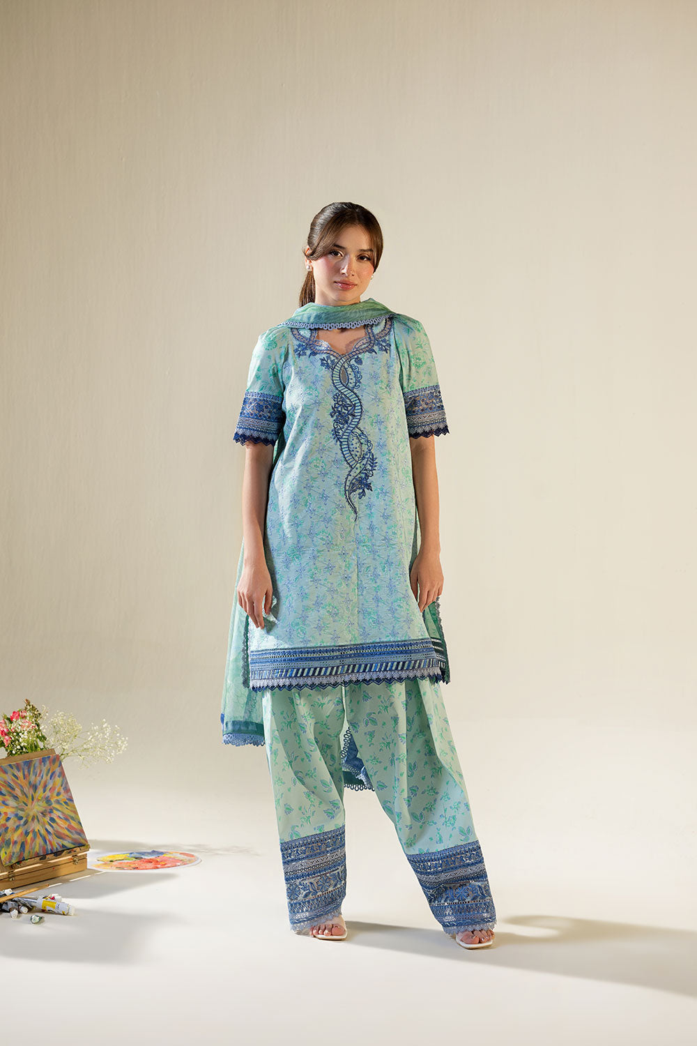 Vital  Unstitched Lawn