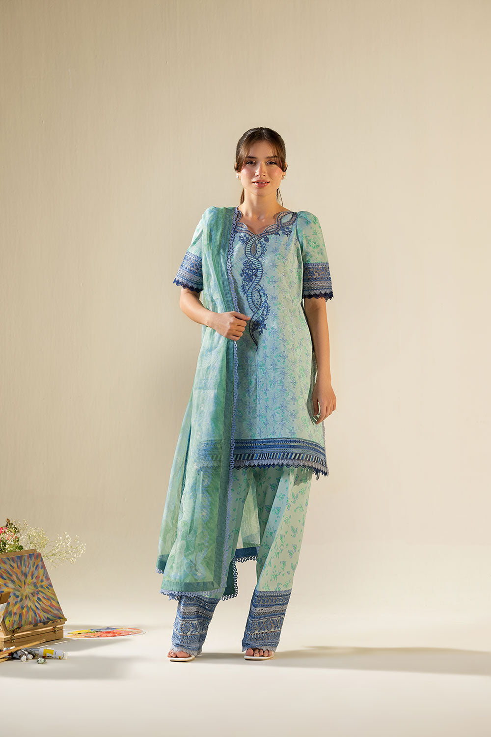 Vital  Unstitched Lawn