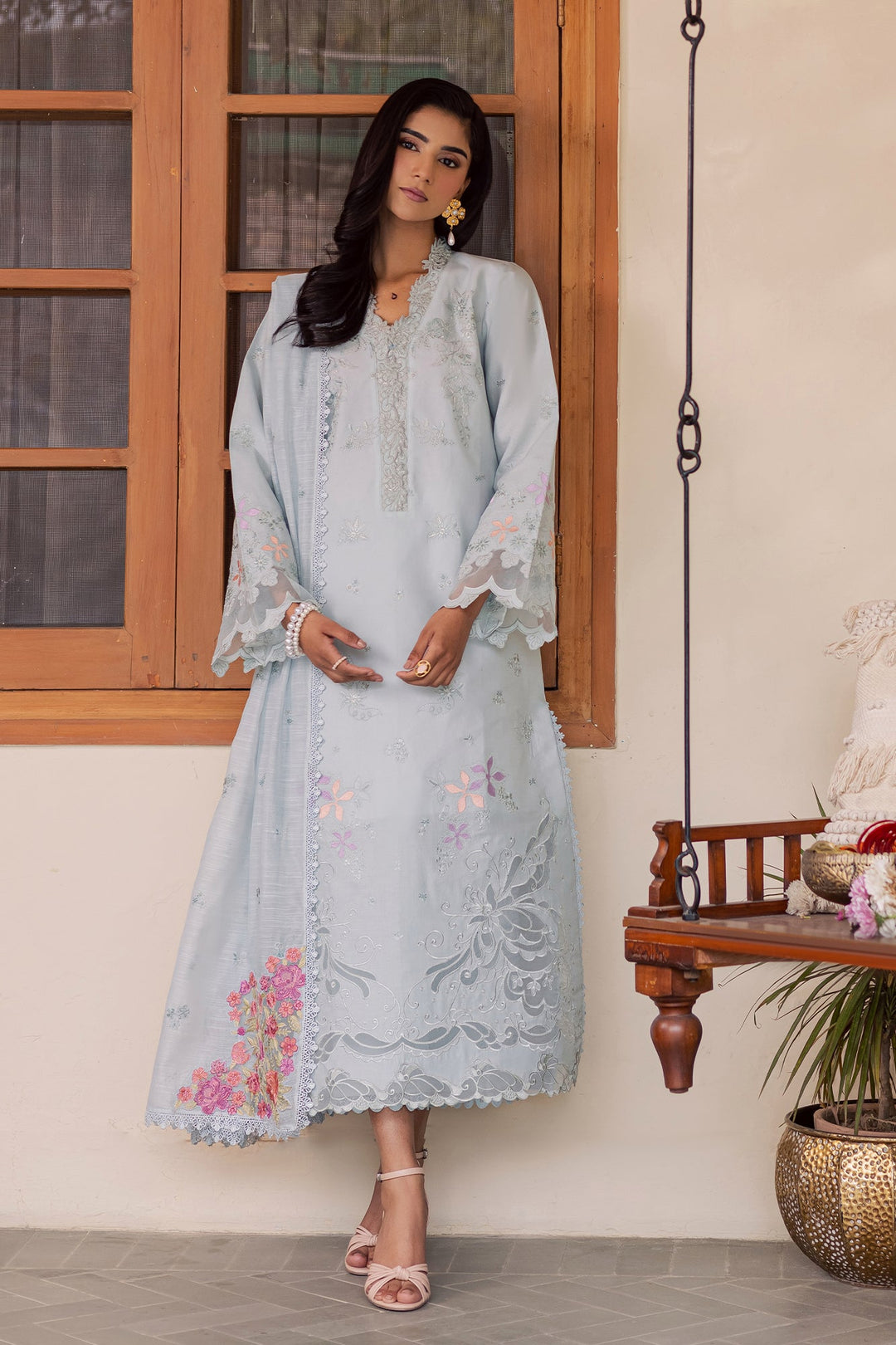 selene premium festive lawn