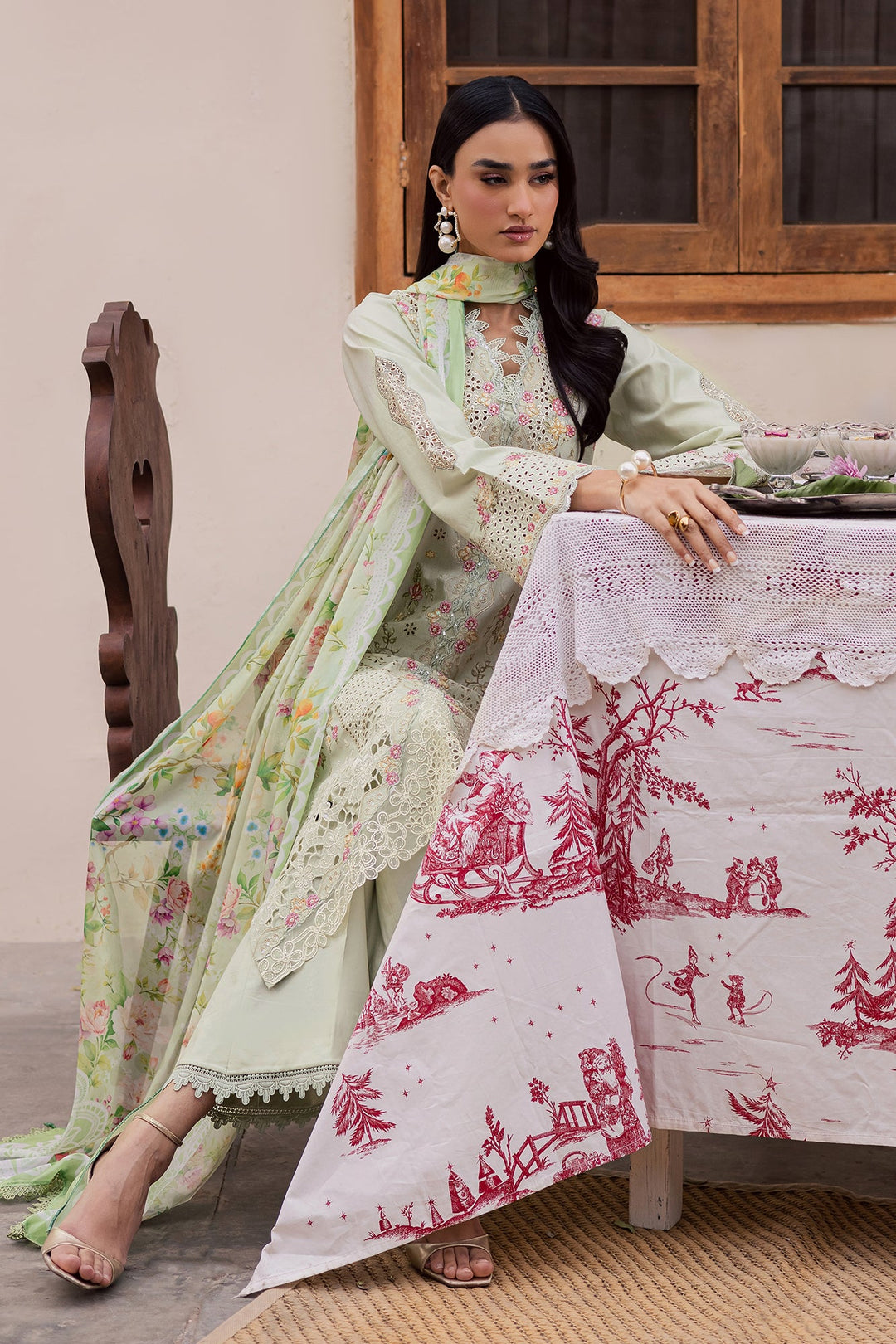 selene premium festive lawn