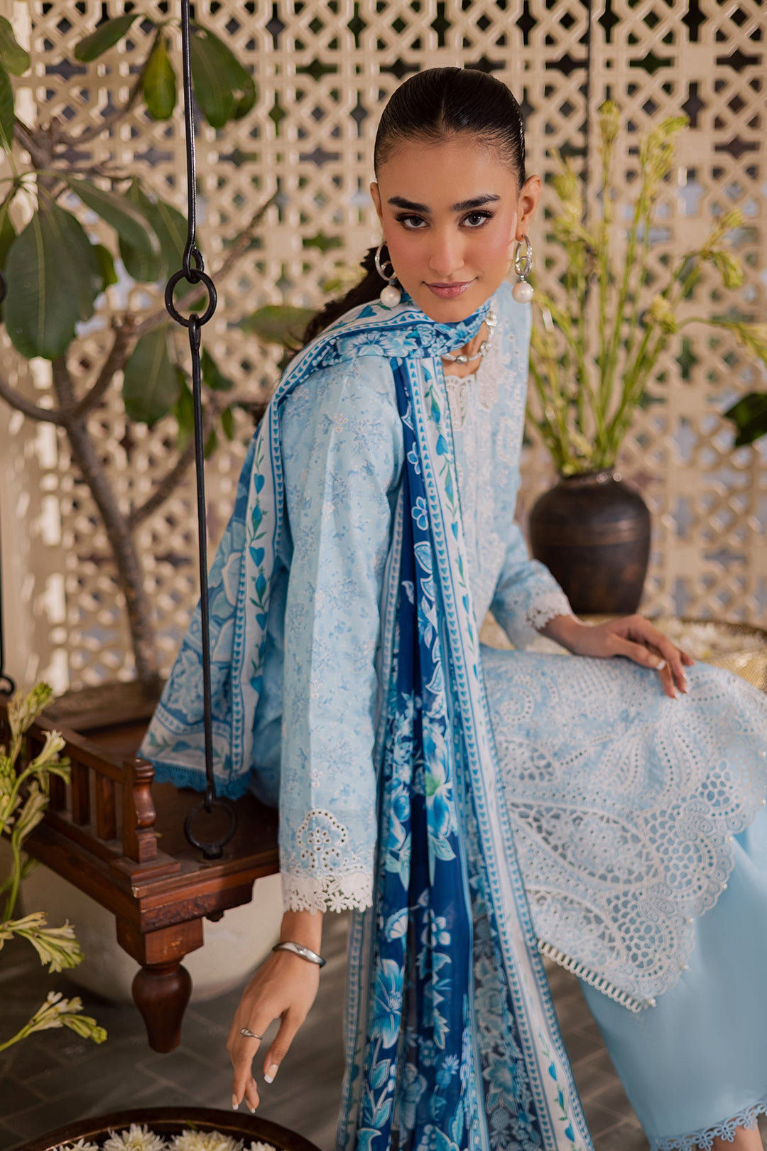 selene premium festive lawn