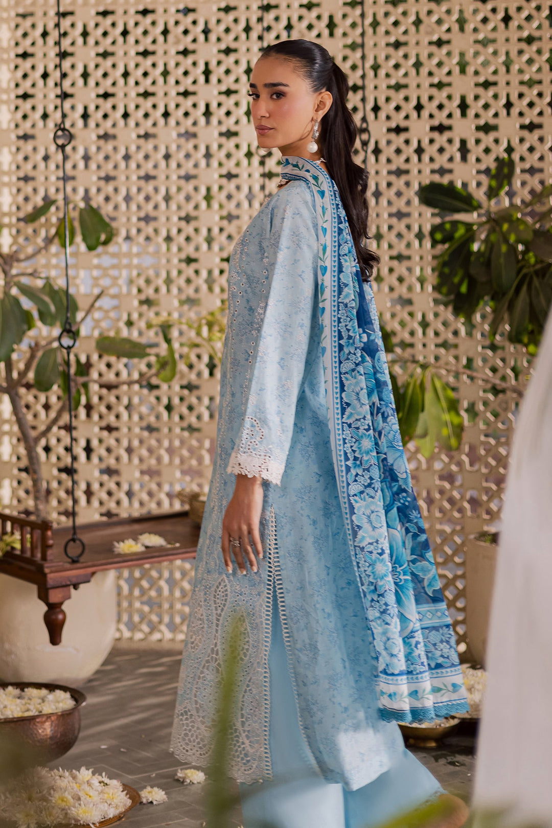 selene premium festive lawn