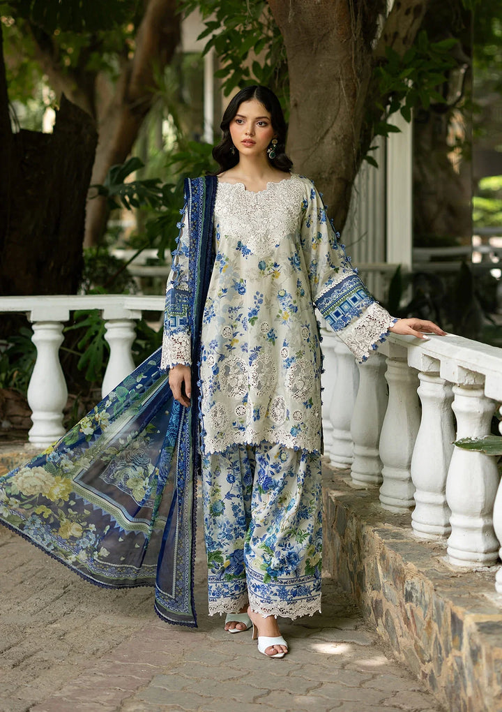 Signature Embroidered Lawn with Chiffon Collection Vol II &