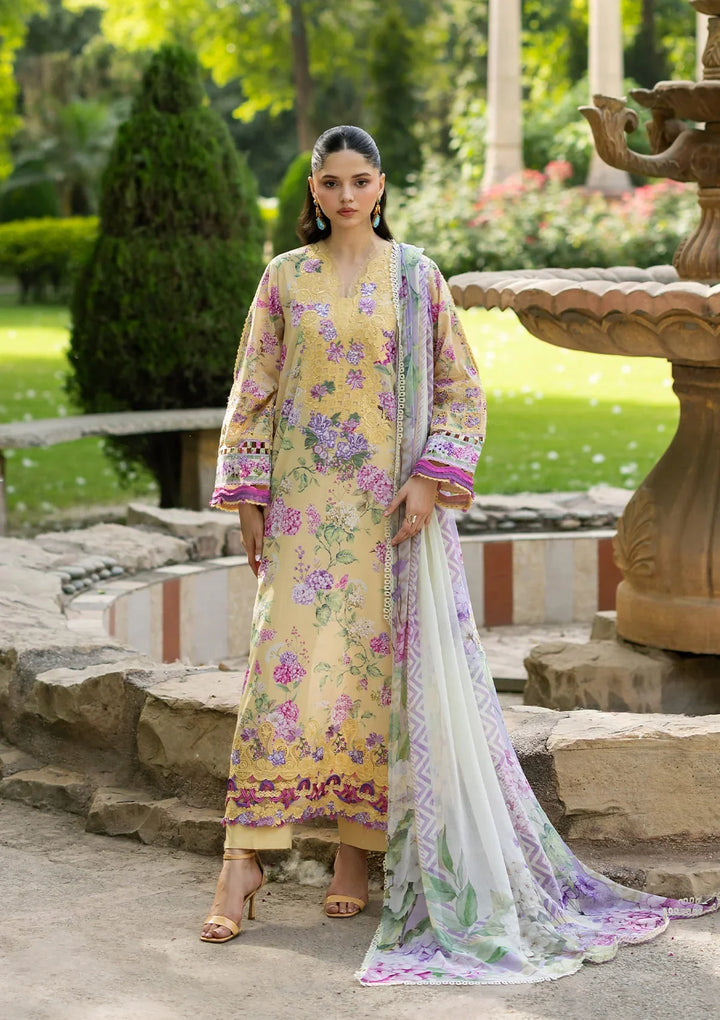 Signature Embroidered Lawn with Chiffon Collection Vol II &