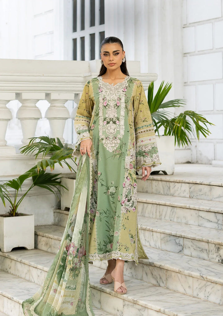 Signature Embroidered Lawn with Chiffon Collection Vol II &