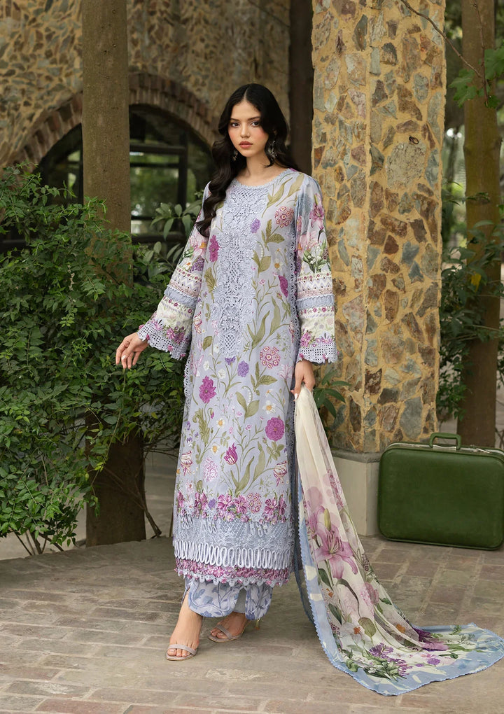 Signature Embroidered Lawn with Chiffon Collection Vol II &