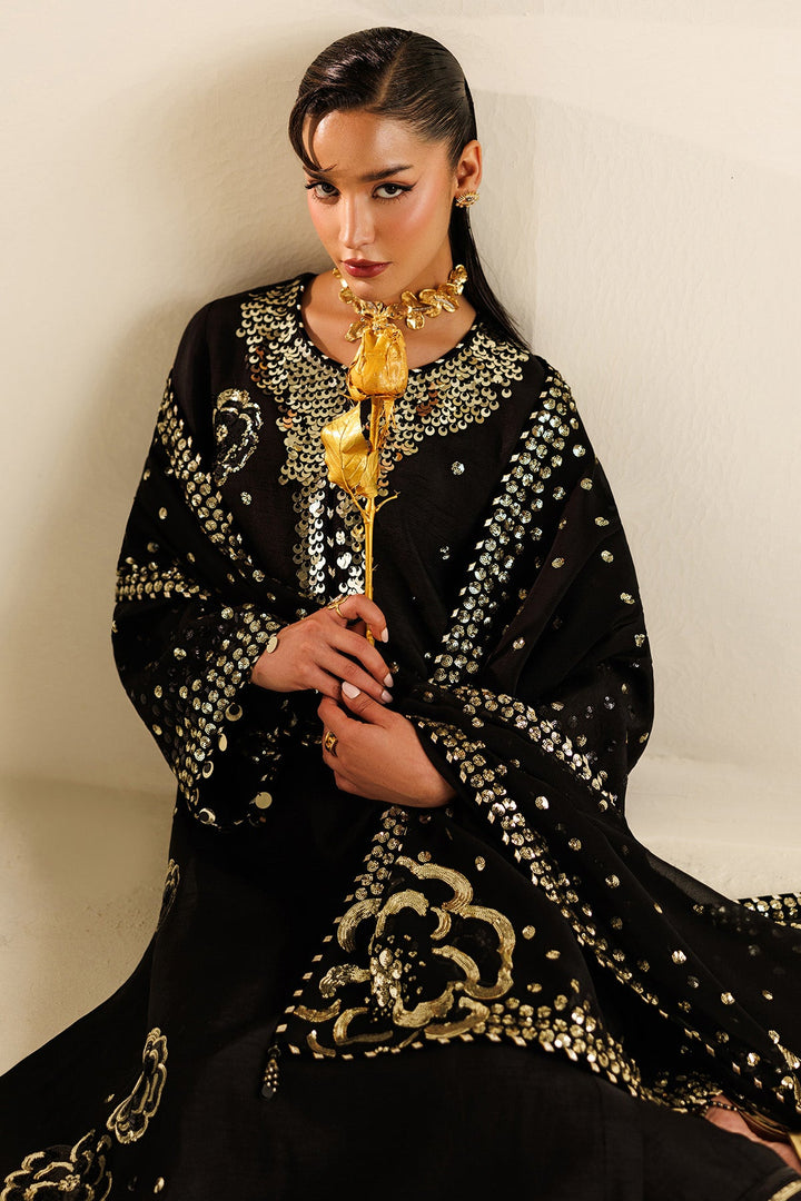 Embroidered Raw Silk