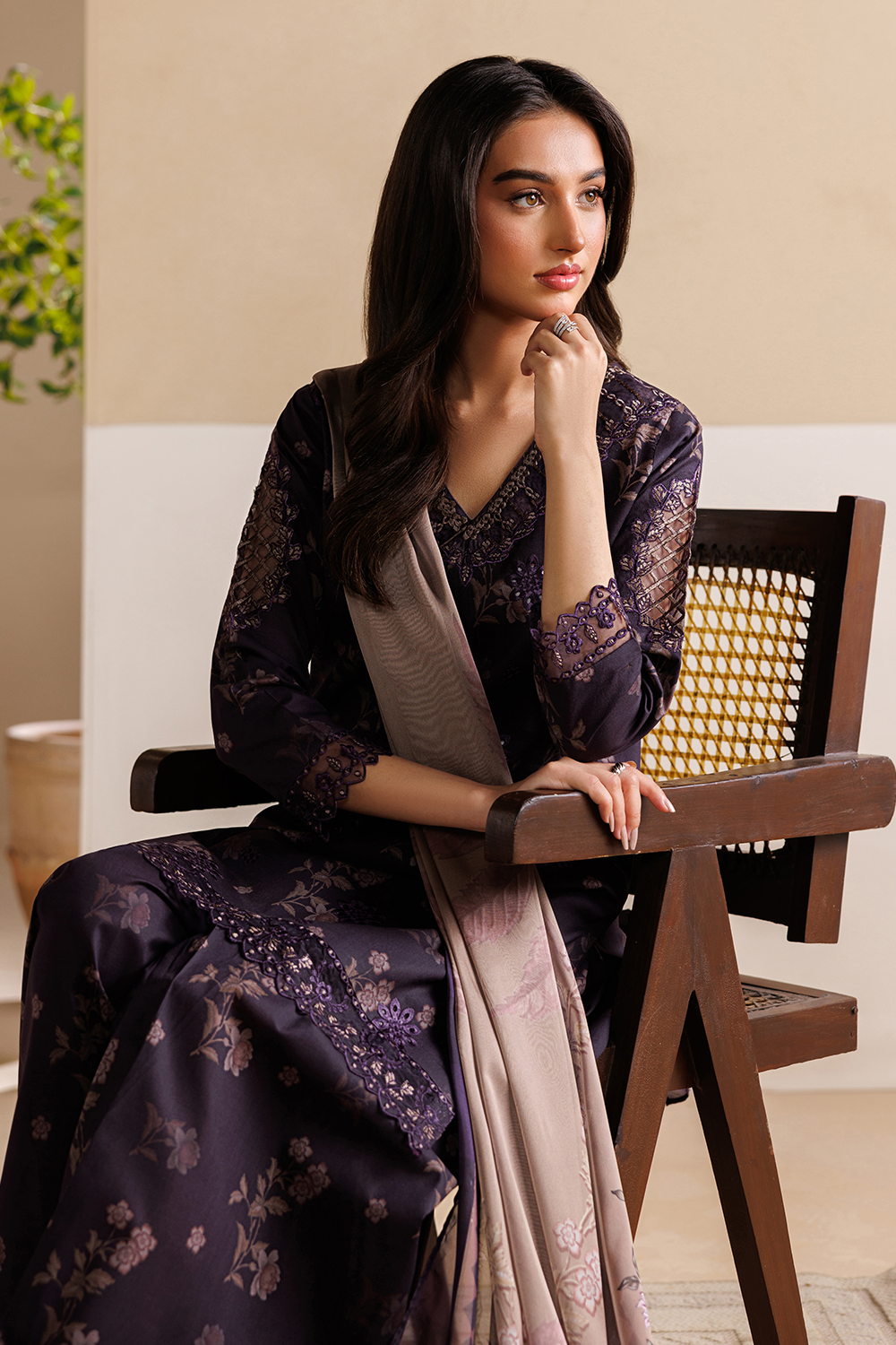 Printed Embroidered Lawn Pret