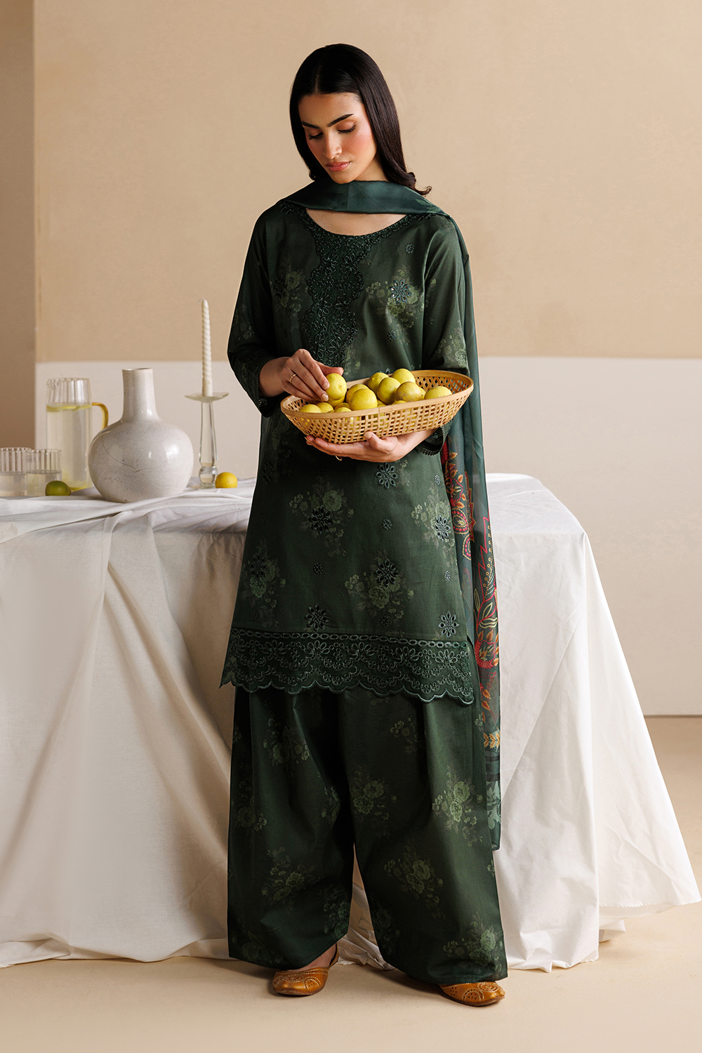 Printed Embroidered Lawn Pret
