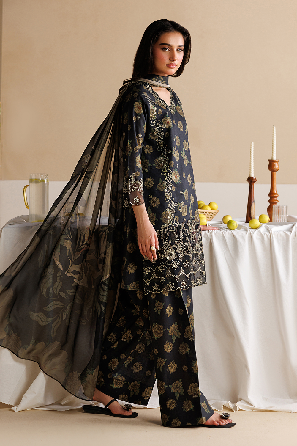 Printed Embroidered Lawn Pret