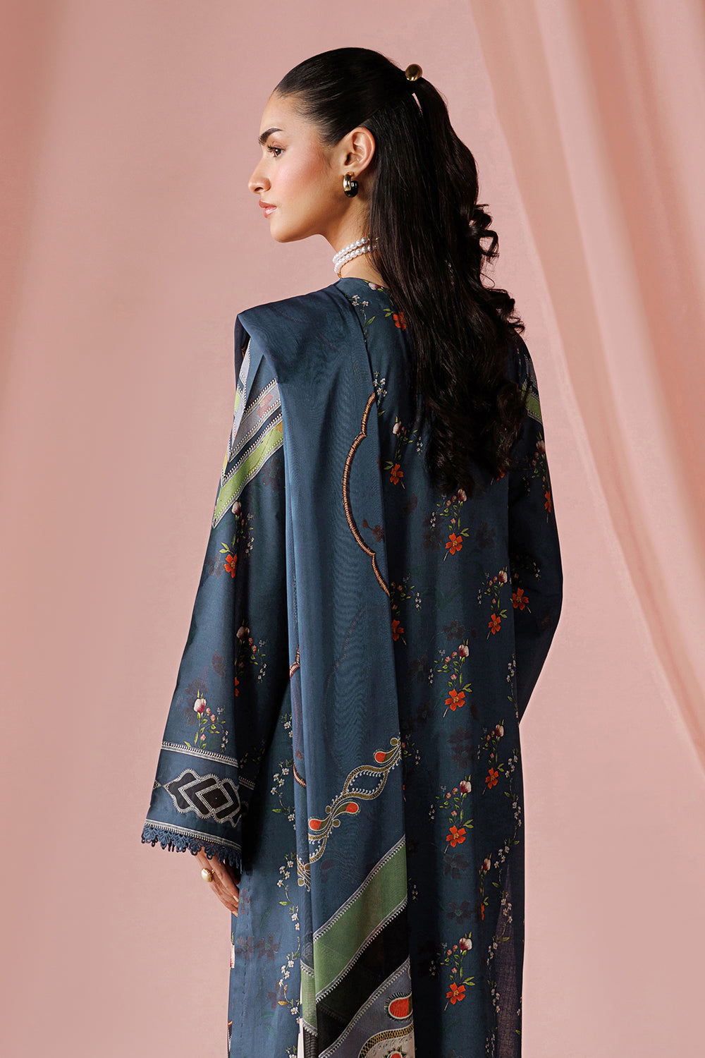 Printed Lawn  Stitched 3 pc