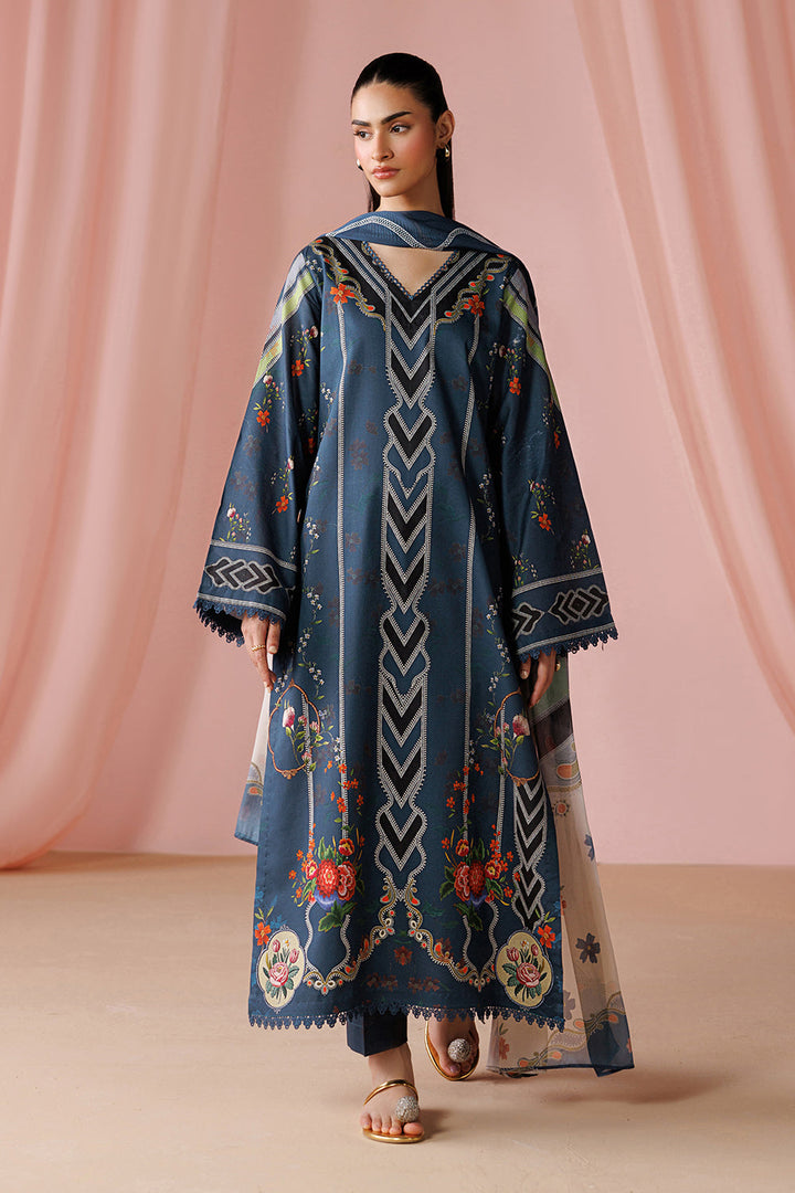 Printed Lawn  Stitched 3 pc