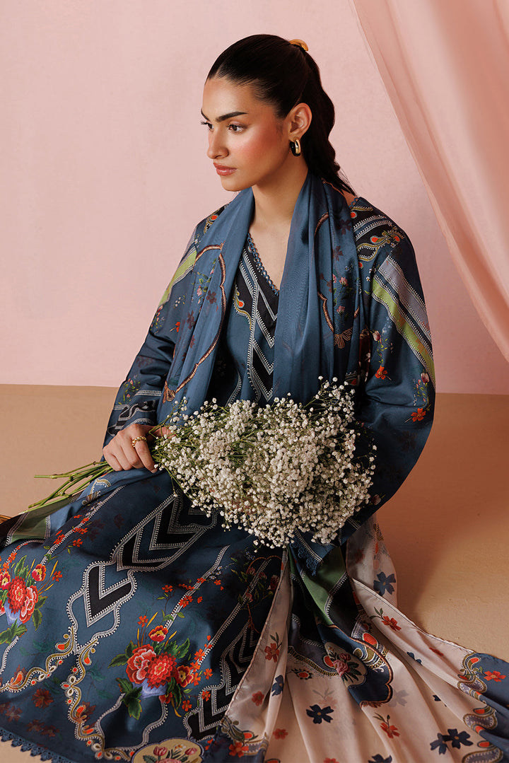 Printed Lawn  Stitched 3 pc