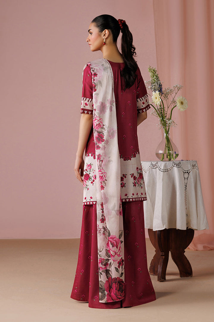 Printed Lawn  Stitched 3 pc