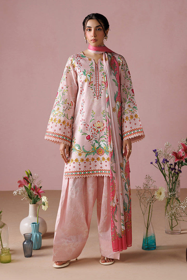 Printed Lawn  Stitched 3 pc