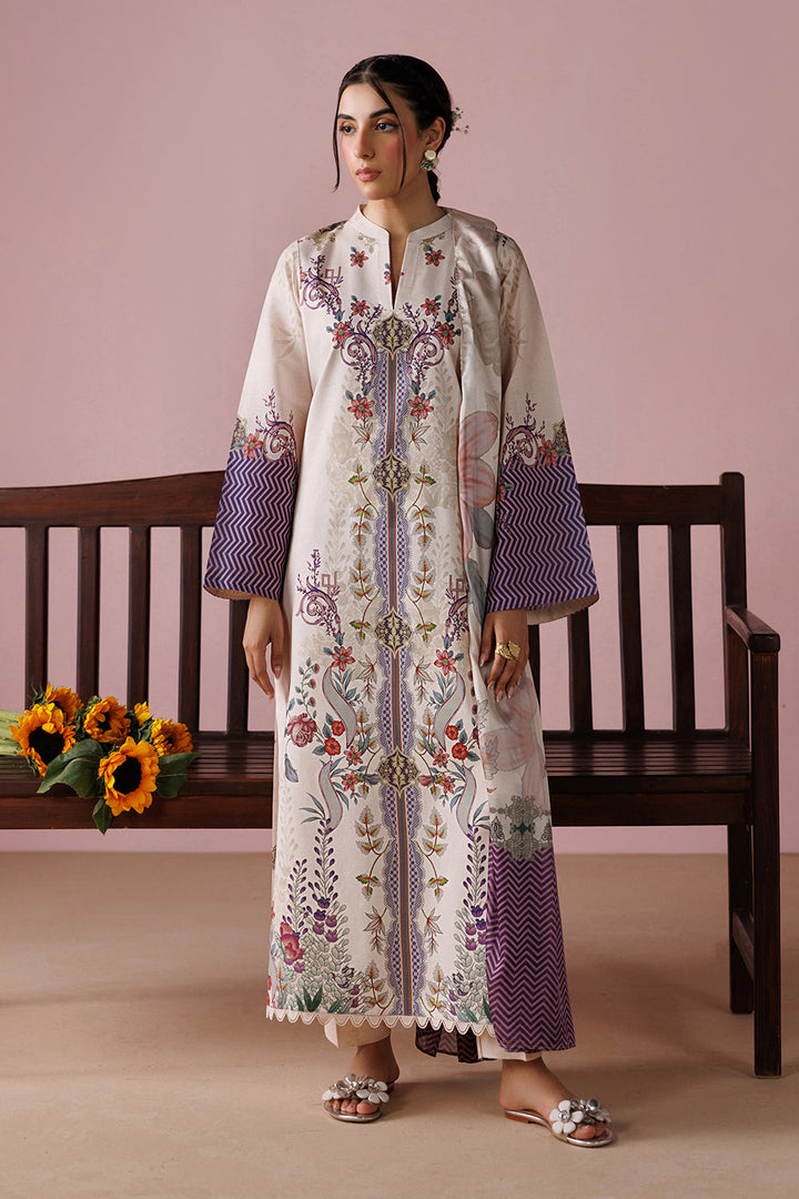 Printed Lawn  Stitched 3 pc