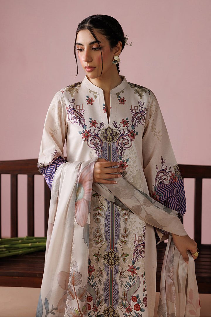 Printed Lawn  Stitched 3 pc