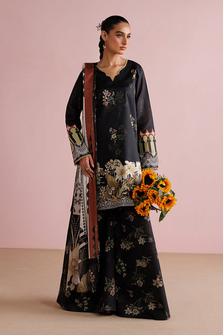 Printed Lawn  Stitched 3 pc