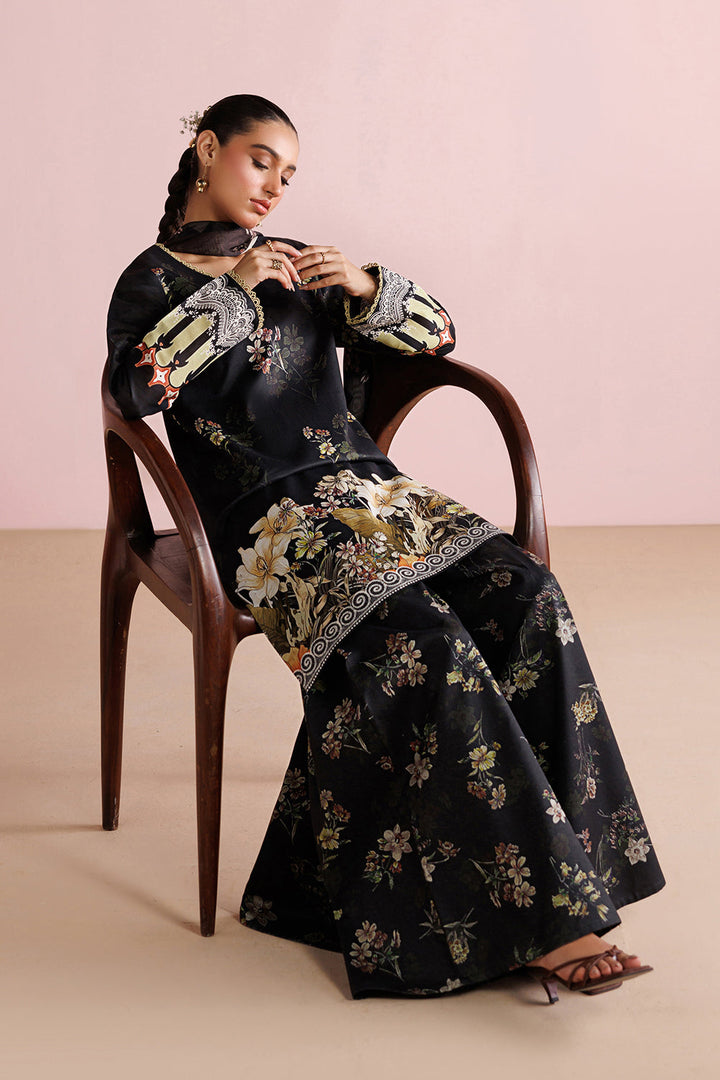 Printed Lawn  Stitched 3 pc
