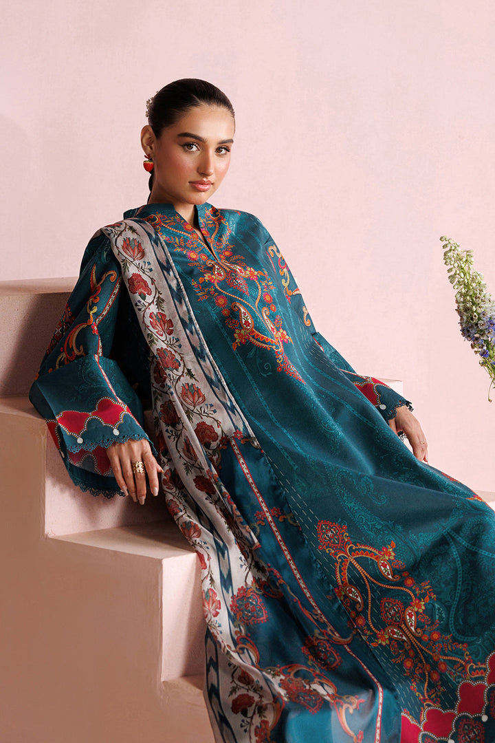 Printed Lawn  Stitched 3 pc