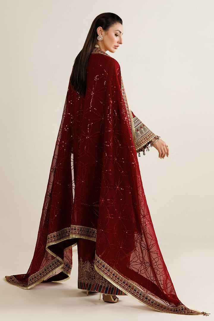 EMBROIDERED CHIFFON