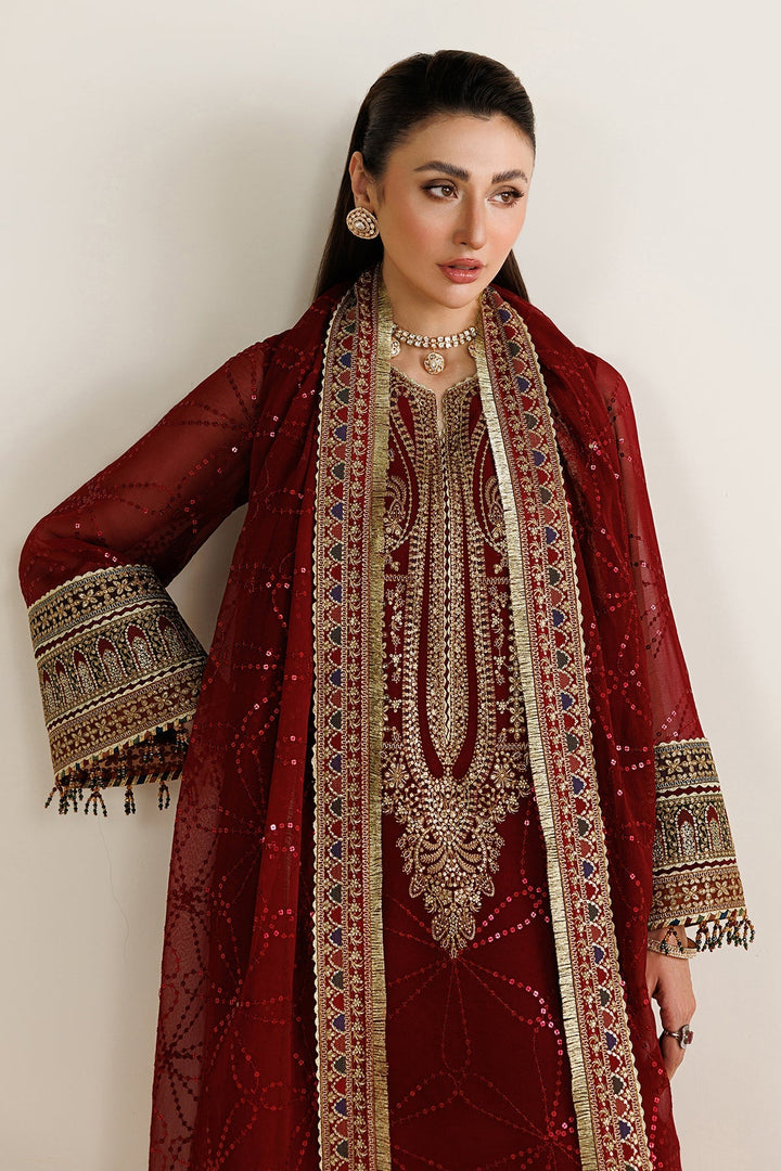 EMBROIDERED CHIFFON