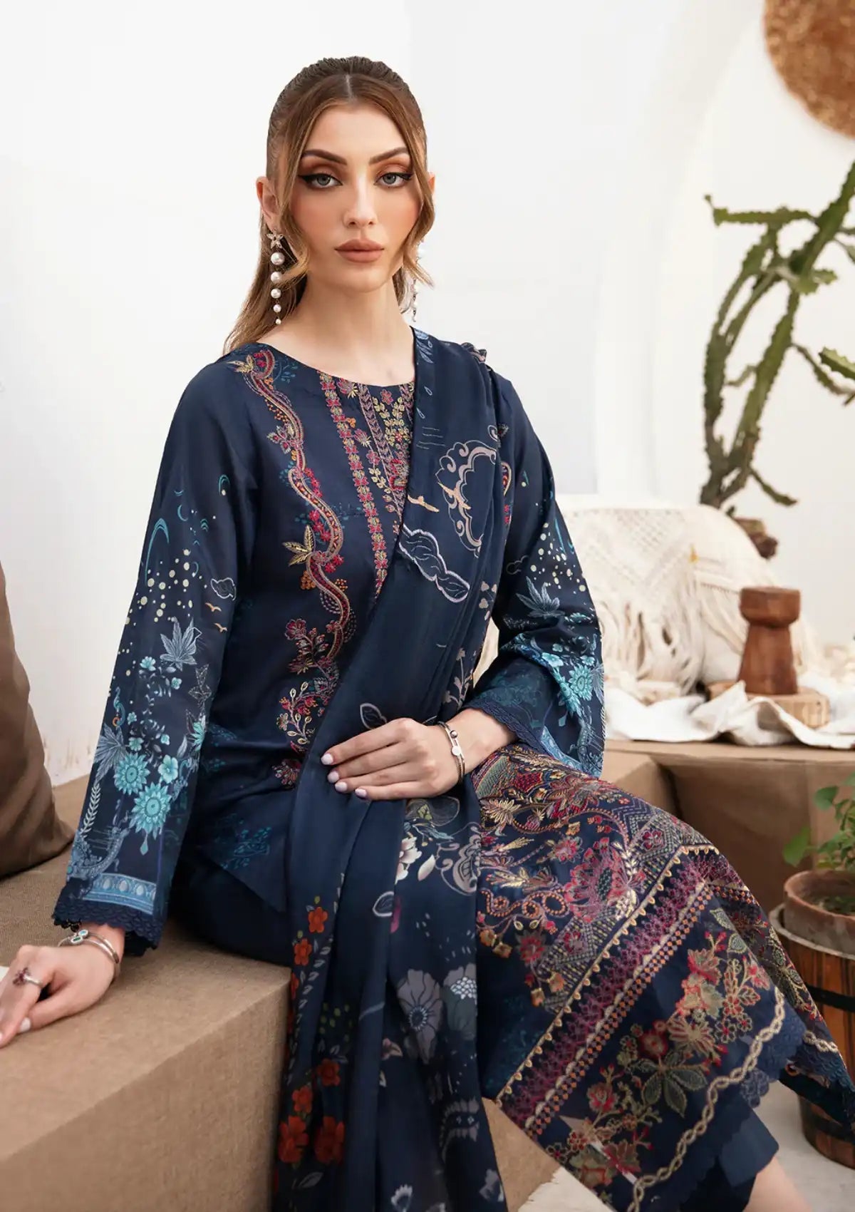 Ramsha || Ghazal Lawn Collection – G-207